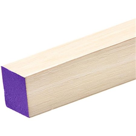 CRAFTWOOD Craftwood 12126 0.5 x 36 in. Square Wood Dowel - Pack of 49 12126